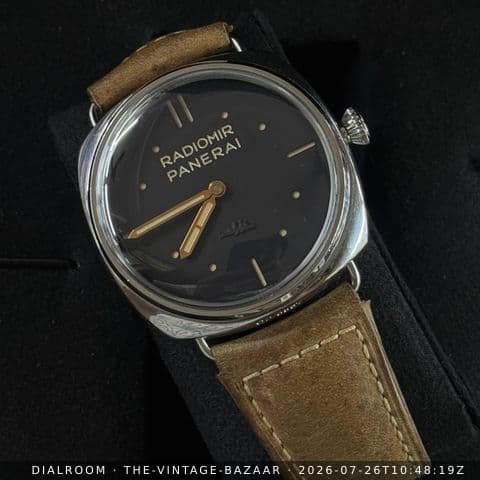 Panerai radiomir , manual winding , full set 2021 , limited edition of 1500 pieces