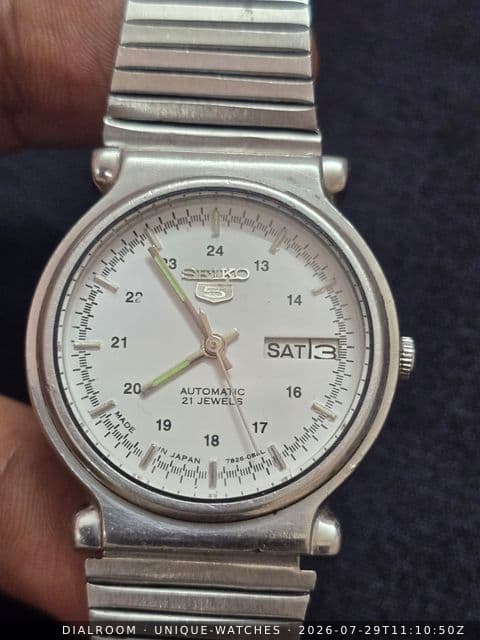 Seiko automatic day and date big size working condition