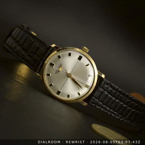 Longines Sub-Seconds | Silver Dial | 10K Gold-Filled Case