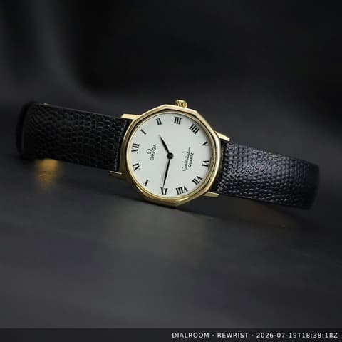 Omega Constellation Quartz Men's | Ref 191.0041 | 1979 | 10K Gold Filled Octagonal Case | Caliber 1330 | 33mm