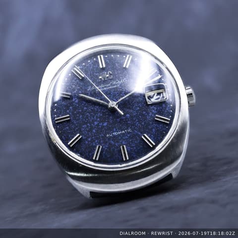IWC  Blue Aventurine Dial