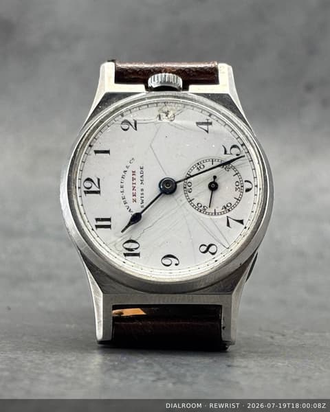 Zenith Favre-Leuba & Co. - 1930s Motorcycle Racing Watch