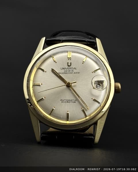 Universal Genève Polerouter Date 404601-3 | Gold-Capped Case