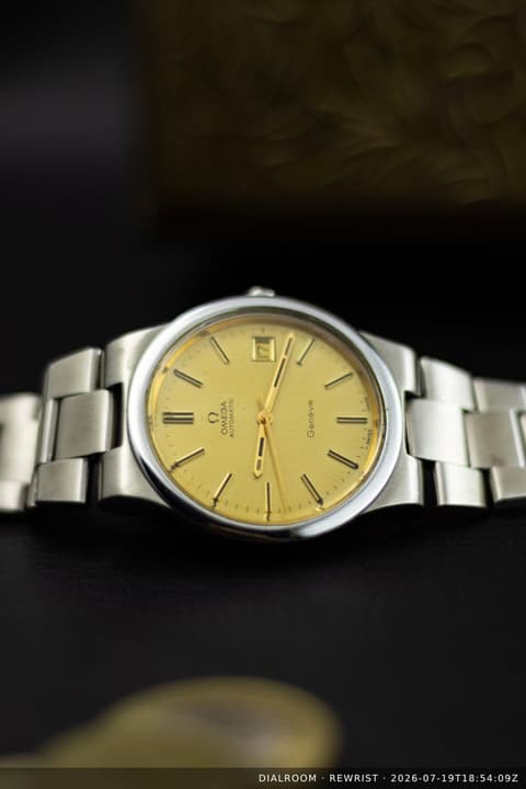 Omega Genève Automatic | Gold Dial